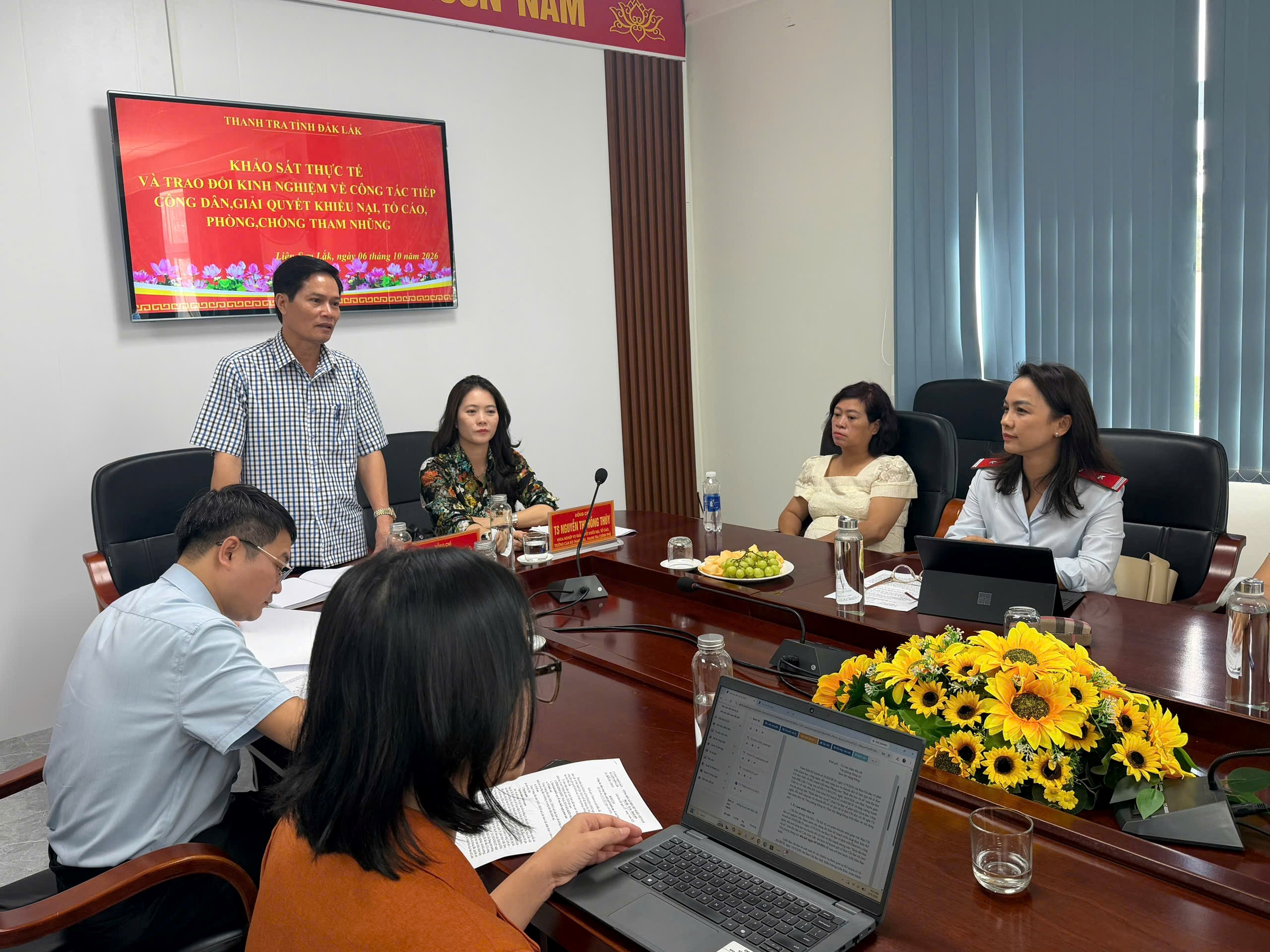 Khảo sát tại xã liên sơn lắk: tăng cường hỗ trợ nghiệp vụ tiếp công dân, xử lý đơn ở cơ sở